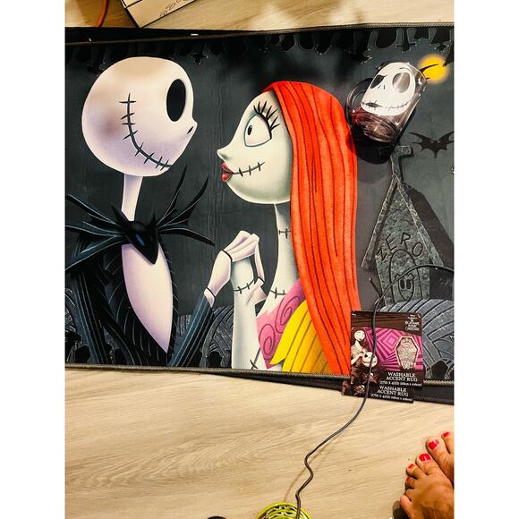 Nightmare before Christmas washable accent rug 27“ x 42“ super extra large - Picture 5 of 5